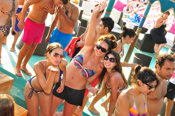 Champagne Shower @ Edde Sands